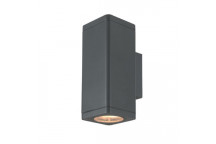 KUBE TWIN 2XGU10 GRAPHITE WALL LIGHT SYOK02GT (SYNERJI)