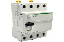 C60 63A 4 POLE E/LEAKAGE   SCHNEIDER A9R41463 6KA