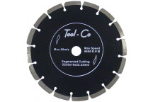 TOOL-CO BLACK DRY CUTTING  DIAMOND DISC 230MM    BS230TCA