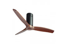 SYNERJI 52\" CEILING FAN 3BLADE BLACK / DARK WOOD (SYF3BBLDW)