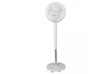 FAN027 10\" PEDESTAL FAN 55W MOTOR 3 SPEED WHITE