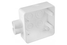 PVC 4X4 SPOUT.PLUG BOX FL  9039