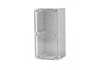 ENLEC ENCL.240X120X100  IP65 CLR LID 241210C