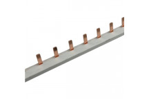 BUSBAR INSUL.DIN RAIL  63A S/P GL1B1055 1MTR