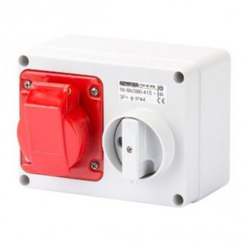 CEE S/SOC 16A 4 PIN IP44