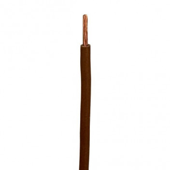 H/WIRE 1.5MM PVC (BRN)/100M