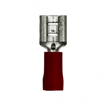 LOOSE TERM-INS TF1DF CONN (RED)  /100 FULL INSULATED