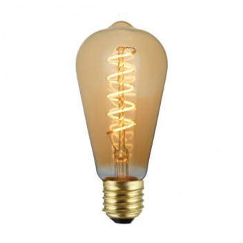 FILAMENT LED 4W DECO ST64 DIMMABLE ES AMBER (SYNERJI)