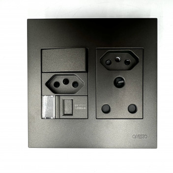 MATRIX 4X4 PW COMBO 1XSSO 2XZA 1XUSB  BLACK               GL2MXBP40211