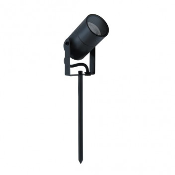 4566.01.30 PIXEL 50W GU10 SPIKE LIGHT BLACK IP65