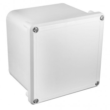 PVC 4X4 W/PROOF CEEN BOX 77MM DEEP 9164