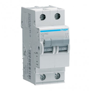 HAGER 50A D/P 10KA MCB DIN  NFN250