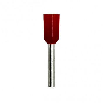 BOOTLACE FERR. 1MM RED /100 E1010RD