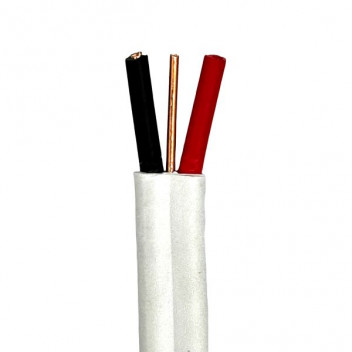 CUT FT+E 2.5MM WHITE /100M 30A