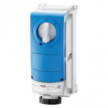 CEE S/SOC 63A 5 PIN INTER - LOCK IP67