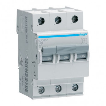 HAGER 50A T/P 6KA/10KA MCB DIN  MA350Z/NFN350