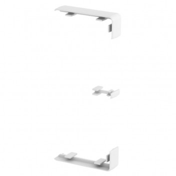 OBO RAPID 45PVC COVER JOINT FOR DOUBLE  WHT            6113210