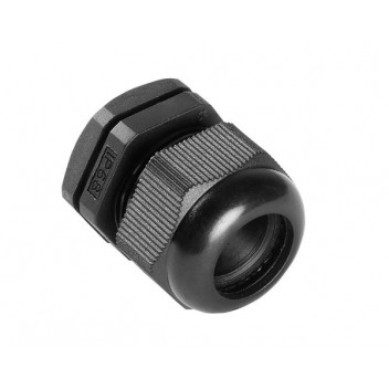 GLAND M16  BLK WITH GASKET 4-8MM PMGB16-7B