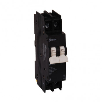 MCB 25A D/P 3KA SCHENKER   13MM GL1SMC2025