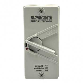 ISOLATOR SURF. SYNERJI 20A 3P IP66 SYEIS3P20A