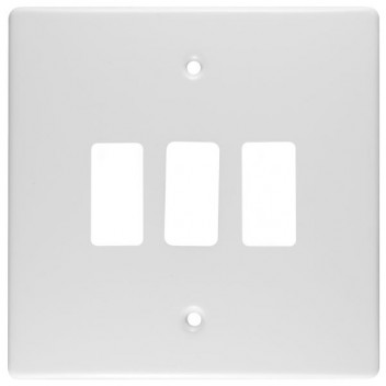 C/T 3 LEVER PLATE 4X4 STEEL 6577/101