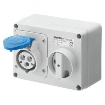 CEE S/SOC 32A 3P 220V IP44